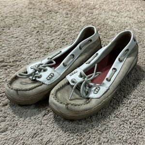 Twisted X white driving moc